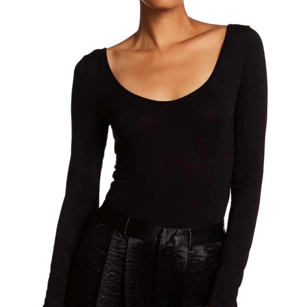 Onesie Cross Back Black Long Sleeve - Picture 7 of 8